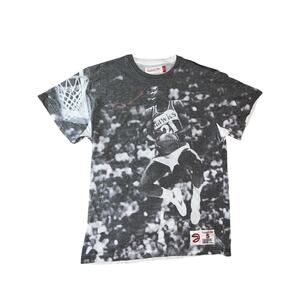 Mitchell & Ness Men's Atlanta Hawks Dominique Wilkins 21 Sublimated T-Shirt